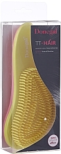 Fragrances, Perfumes, Cosmetics Hair Brush 1218, yellow-pink - Donegal TT-Hair