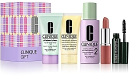 Clinique Gift (f/soap/30ml + lot/60ml + cr/30ml + lipstick/2.3g + mascara/3,5ml) - GIFT! Set — photo N1