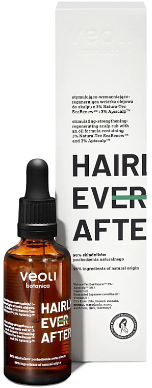Stimulating, Firming & Regenerating Scalp Oil Lotion - Veoli Botanica Hairly Ever After — photo N1