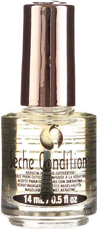 Cuticle Keratin Oil - Seche Condition Keratin Infused Cuticle Oil — photo N3