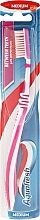 Fragrances, Perfumes, Cosmetics Medium Toothbrush, pink - Aquafresh Between Teeth Medium