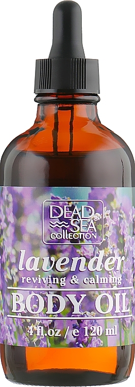 Body Oil with Dead Sea Minerals & Lavender Oil - Dead Sea Collection Lavender Body Oil — photo N1