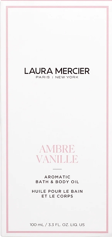 Ambre Vanilla Aroma Bath & Body Oil - Laura Mercier Aromatic Bath & Body Oil — photo N3
