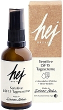 Fragrances, Perfumes, Cosmetics Light Day Face Cream - Hej Organic Sensitive Day Cream SPF 15