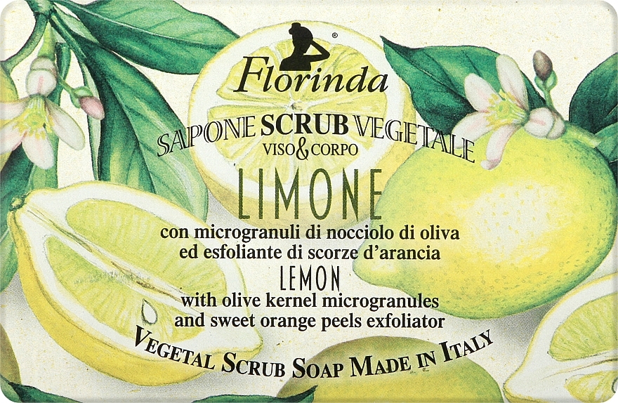 Lemon Scrub Soap - Florinda Lemon Soap Scrub — photo N2