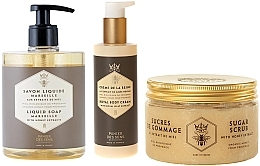 Fragrances, Perfumes, Cosmetics Set - Panier Des Sens Honey (scrab/300g + soap/500ml + b/cr/200ml)