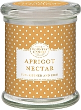 Fragrances, Perfumes, Cosmetics Scented Candle in Glass Jar - The Country Candle Company Polkadot Apricot Nectar Candle