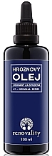 Fragrances, Perfumes, Cosmetics Grape Face and Body Oil - Renovality Original Series Grape Oil