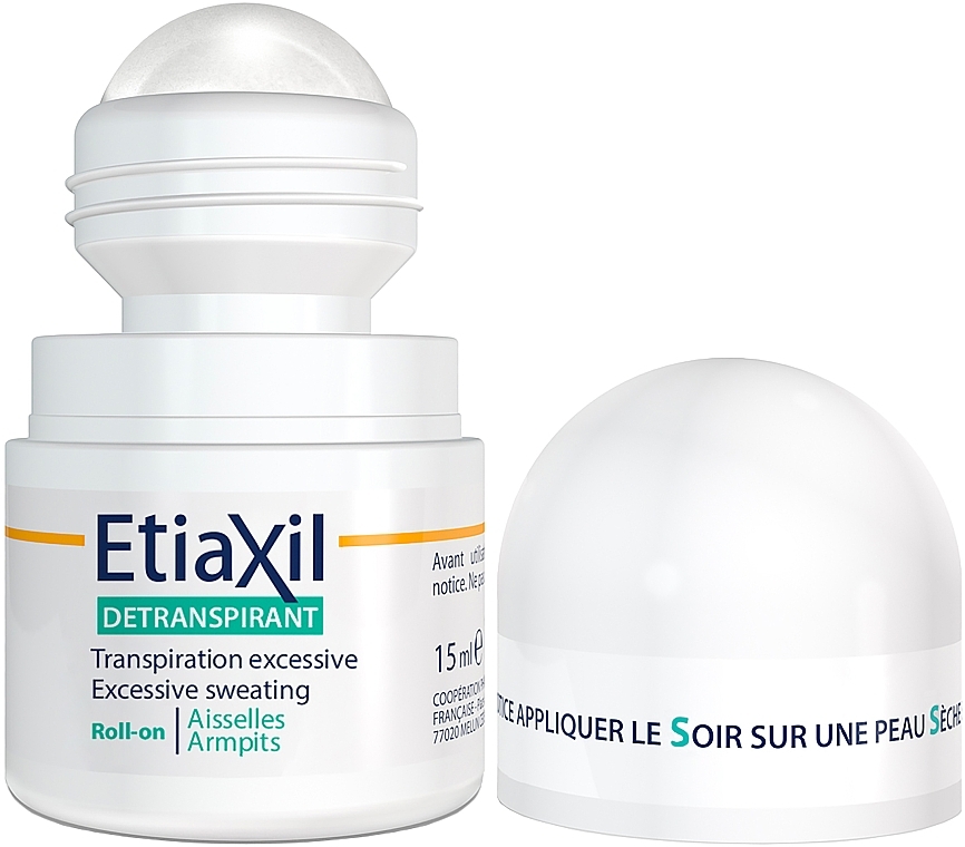 Long-Lasting Antiperspirant for Sensitive Skin - Etiaxil Antiperspirant Treatment Sensitive Skin Armpits Roll-On — photo N3