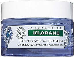 Fragrances, Perfumes, Cosmetics Cornflower Face Cream - Klorane Cornflower Water Cream