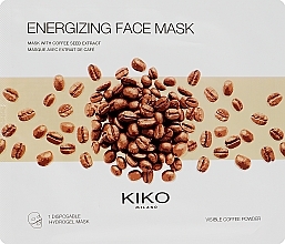 Fragrances, Perfumes, Cosmetics Coffee Hydrogel Face Mask - Kiko Milano Energizing Face Mask