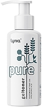 Fragrances, Perfumes, Cosmetics Gel Toner with Gluconolactone 15% - Lynia Pure Gel Toner Gluconolactone 15% Hyaluronic Acid