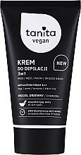 3-in-1 Vegan Charcoal Depilatory Cream - Tanita Vegan — photo N4