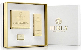 Fragrances, Perfumes, Cosmetics Set - Herla Gold Supreme I (cr/50ml + cr/5ml + ser/15ml)