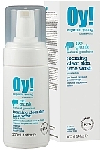 Fragrances, Perfumes, Cosmetics Face Cleansing Foam - Green People Oy! Foaming Clear Skin Face Wash