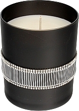 Fragrances, Perfumes, Cosmetics Scented Candle, black, 8x9,5cm - Artman Crystal Glass