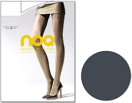 Metallic Tights 'Brilliance', 50 Den, graphite - Knittex — photo N2