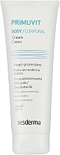 Fragrances, Perfumes, Cosmetics Face and Body Cream - SesDerma Laboratories Primuvit Moisturizing Cream