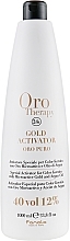 Activator with Microactive Gold 12% - Fanola Oro Gold — photo N3