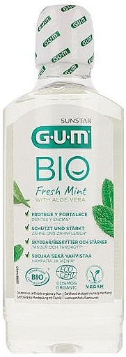 Mouthwash - G.U.M Colutorio Bio Fresh Mint  — photo N1