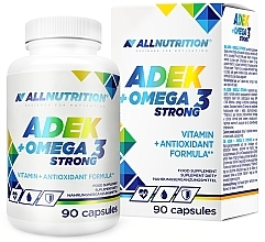 Vitamins ADEK and Omega 3 Dietary Supplement - Allnutrition Vitamin ADEK + Omega 3 Strong — photo N1