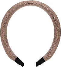 Fragrances, Perfumes, Cosmetics Hair Hoop, FA-5614, beige knit - Donegal