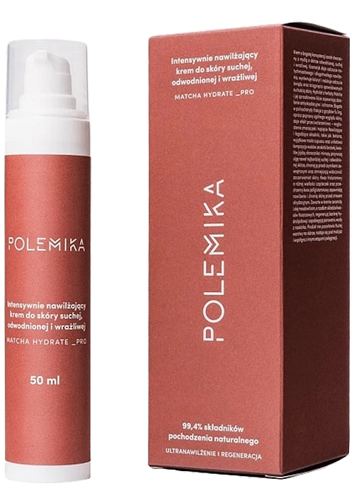 Intensive Moisturizing Cream for Dry & Sensitive Skin - Polemika Matcha Hydrate Pro — photo N1