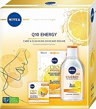 Fragrances, Perfumes, Cosmetics Set - Nivea Q10 Energy Care & Cleansing