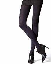 Microfiber Tights 'Bjork' 300 Den, nero - Knittex — photo N2