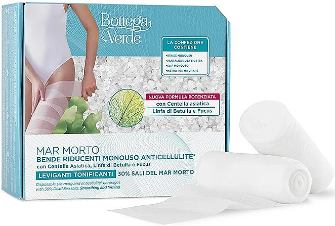 Disposable Anti-Cellulite Bandages for Weight Loss - Bottega Verde Anticellulite Slimming Bandages — photo N1