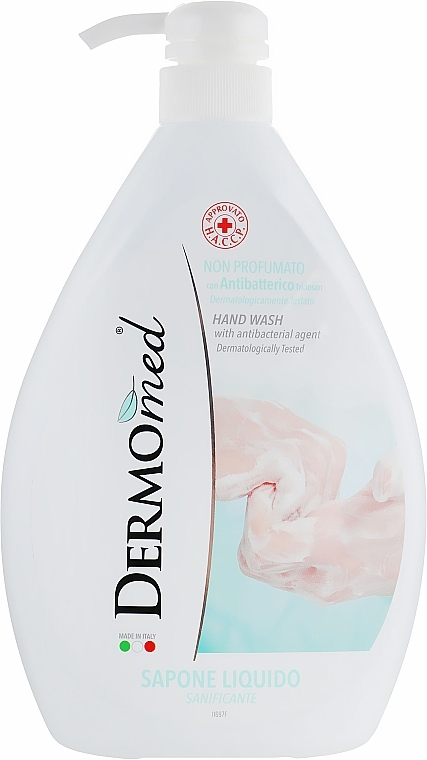 Sanitizing Cream Soap - Dermomed Sanitizing Liquid Soap — photo N2