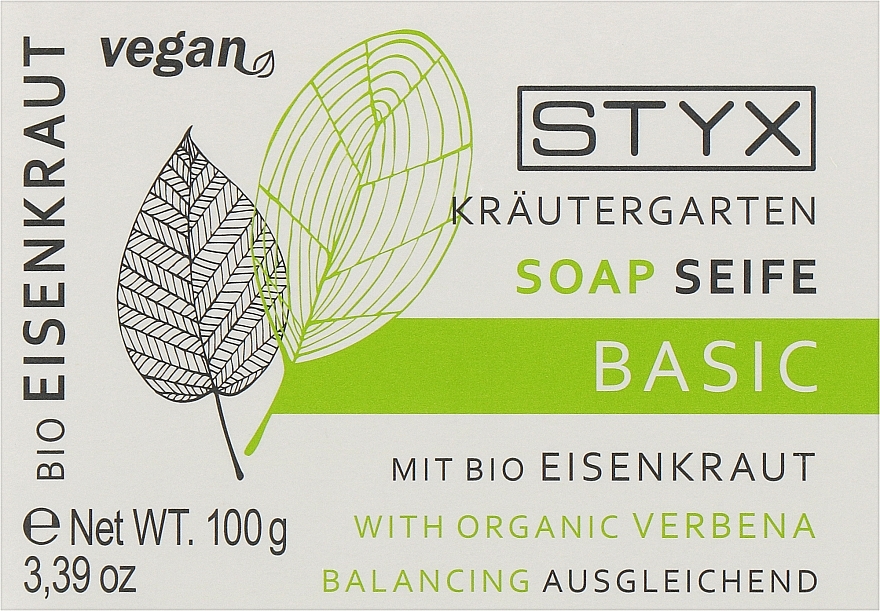 Soap "Verbena" - Styx Naturcosmetic Basic Soap With Verbena — photo N1