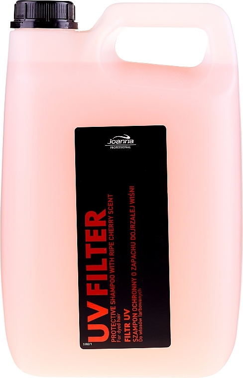 UV Filter Cherry Scent Shampoo for Colored Hair - Joanna Professional Hairdressing Shampoo — photo N5