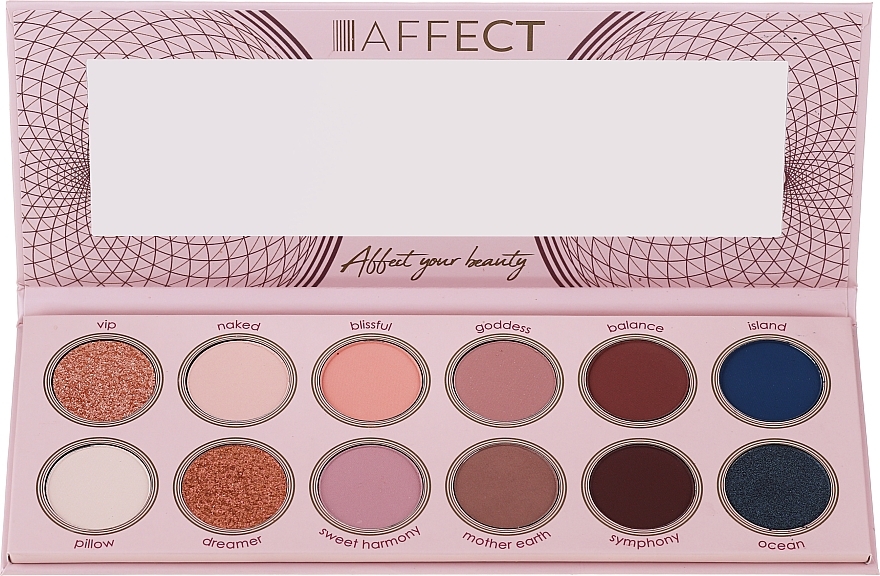 Eyeshadow Palette - Affect Cosmetics Sweet Harmony — photo N1