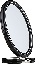 Fragrances, Perfumes, Cosmetics Double-Sided Mirror, 9503, black - Donegal Mirror
