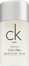 Fragrances, Perfumes, Cosmetics Calvin Klein CK One - Deodorant Stick