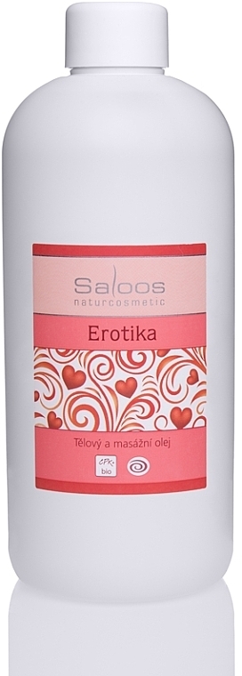 Massage Body Oil - Saloos Erotika Massage Oil — photo N3