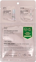 Collagen Face Mask - VT Cosmetics Cica Collagen All in One 3steps Mask — photo N1