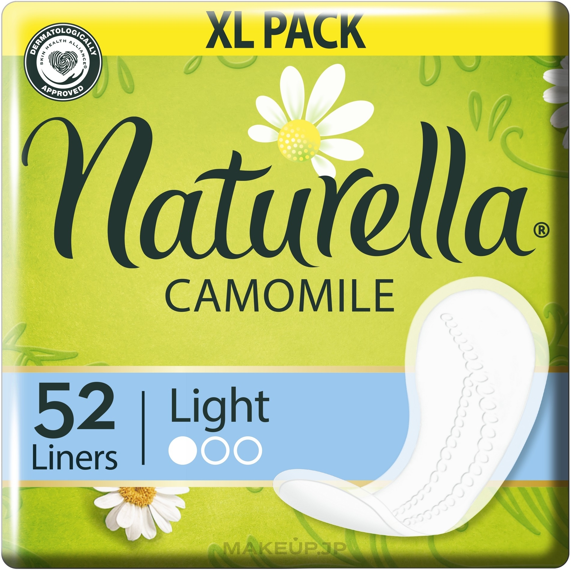 Daily Liners, 52pcs - Naturella Camomile Light XL Pack — photo 52 ЊВ.