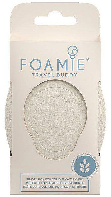 Eco Shampoo & Conditioner Bar Travel Case - Foamie Travel Buddy with Removable Shelf — photo N2