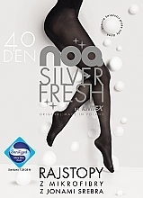 Women Tights 'Silver Fresh', 20 Den, nero - Knittex — photo N1