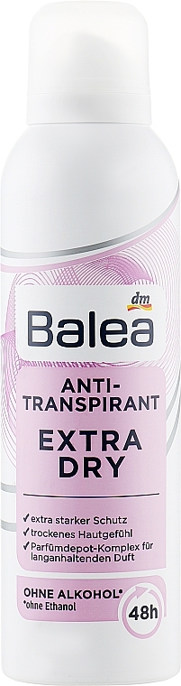 Extra Deodorant - Balea Anti-Perspirant Extra Dry — photo N1