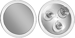 Fragrances, Perfumes, Cosmetics Suction Cup Mirror, 15 cm, silver - Gillian Jones Suction Mirror X7 Clear