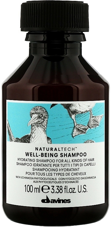 Moisturizing All Hair Types Shampoo - Davines Well Being Shampoo — photo N2