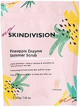 Fragrances, Perfumes, Cosmetics Pineapple Body Scrub - SkinDivision Pineapple Enzyme Shimmer Scrub