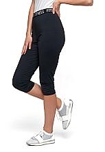 Fragrances, Perfumes, Cosmetics 3/4 Women Leggings 'Fitness', black - Moraj