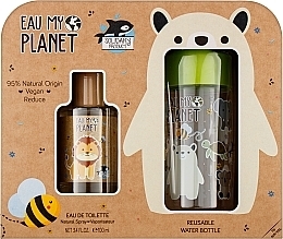 Fragrances, Perfumes, Cosmetics Air-Val International Eau My Planet - Set (edt/100 ml + water/bottle/1 pcs)