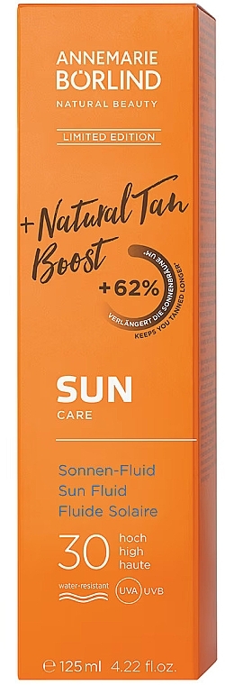 Tinted Sun Fluid - Annemarie Borlind Natural Tan Boost Sun Fluid SPF 30 — photo N2