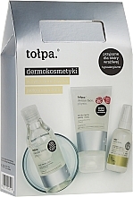 Fragrances, Perfumes, Cosmetics Set - Tolpa Dermo Face (tonic/200ml + gel/150ml + h/serum/75ml)