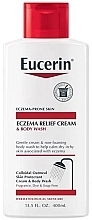 Fragrances, Perfumes, Cosmetics Eucerin Eczema Relief Cream & Body Wash - Eucerin Eczema Relief Cream & Body Wash